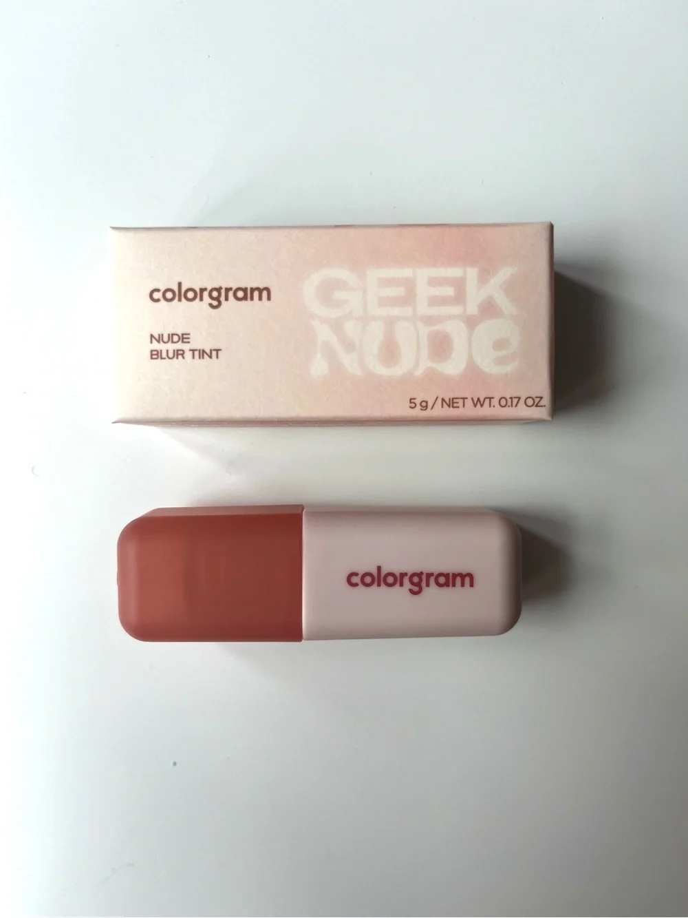 Colorgram Nude Blur Lip + Cheek Tint 08 Hip Chocolate, NWT
